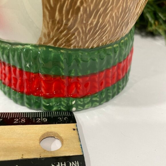 Bath & Body Works Christmas Holiday Winter “Reindeer” Ceramic Soap Dispenser New - Picture 8 of 8